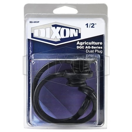 Dixon 1/2 ISO-A DUST PLUG X2 RETAIL RD-4KDP